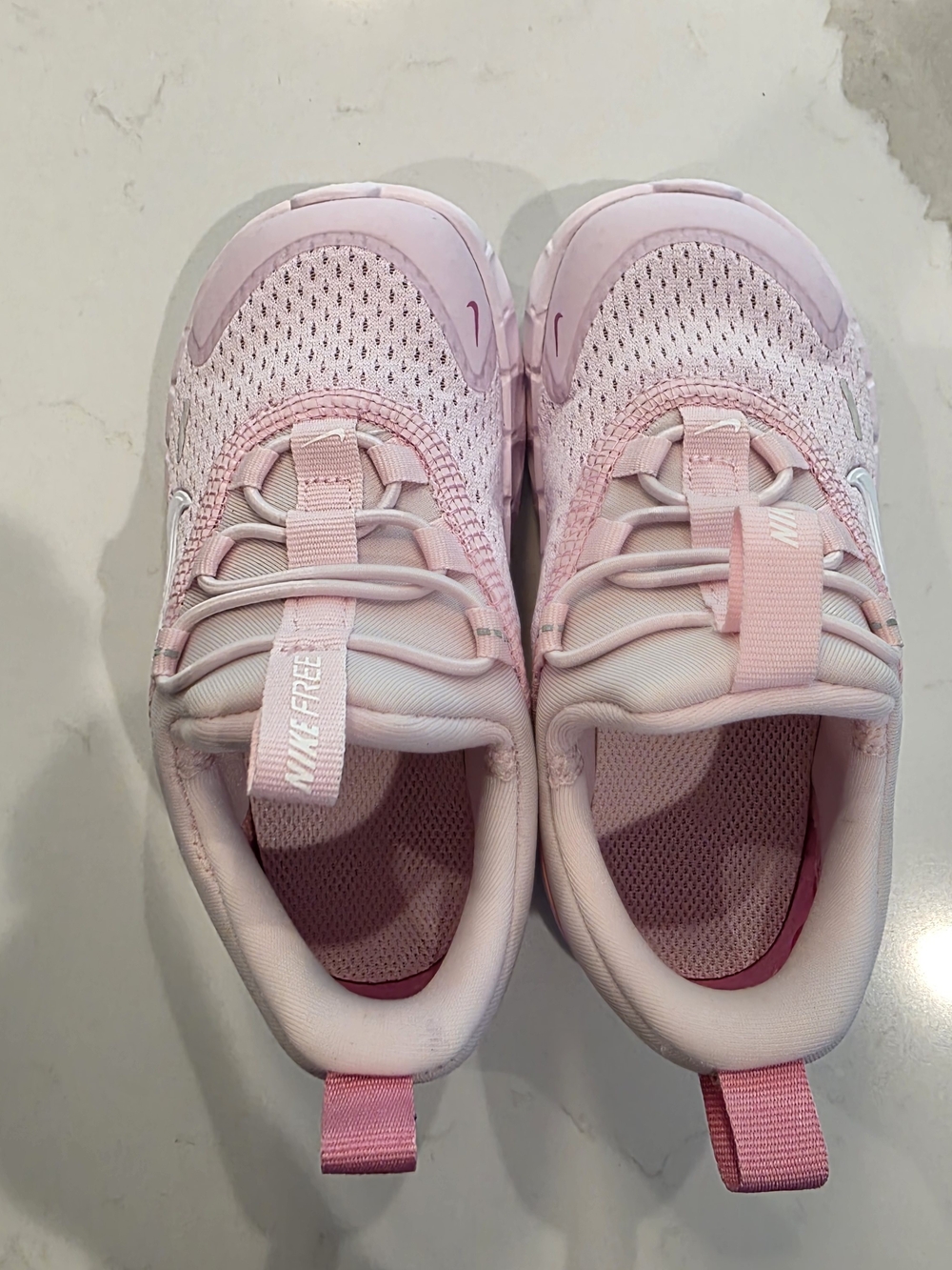 NWOT Nike Kids Light Pink Slip-On Athletic Sneakers